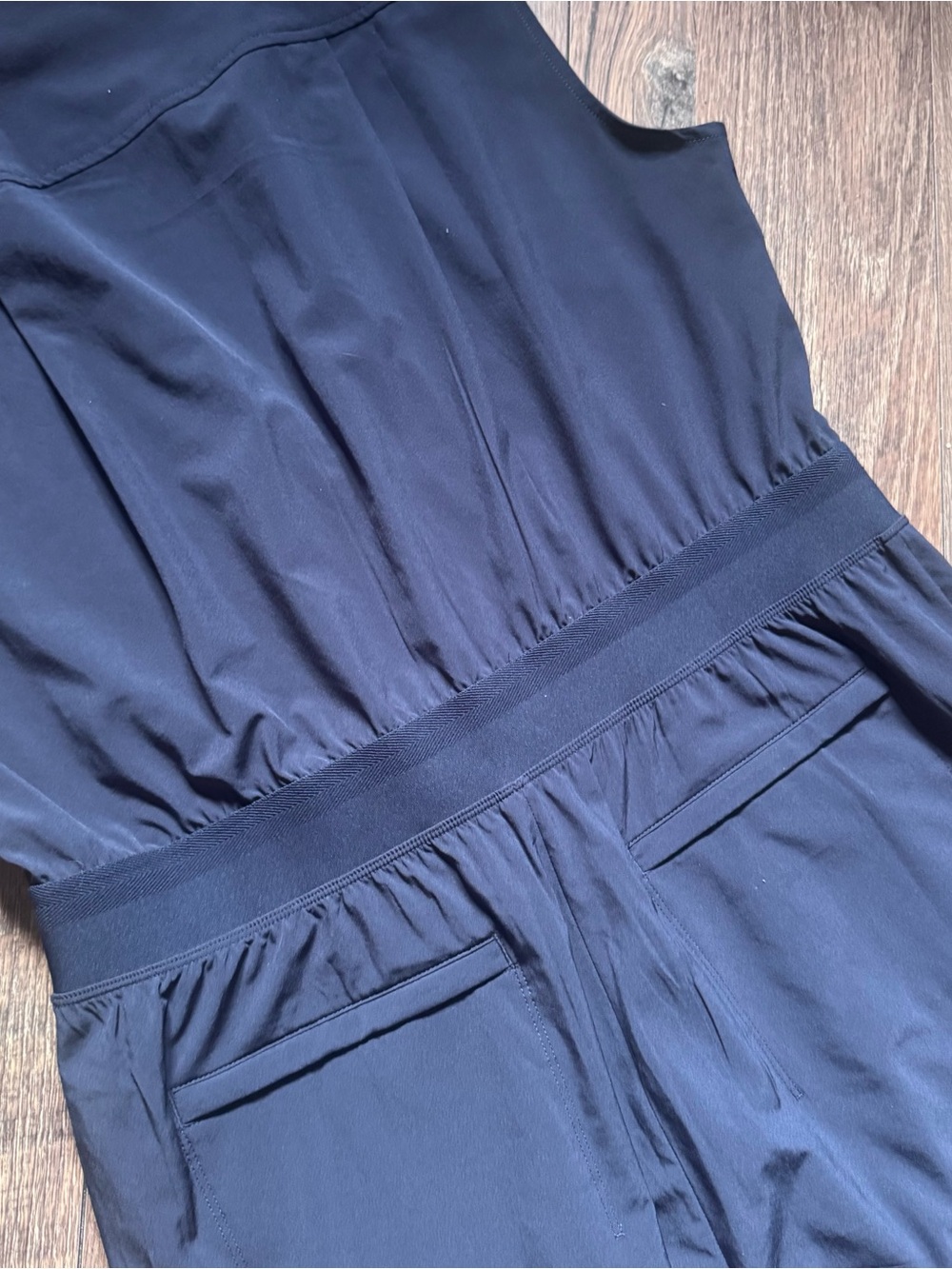 Navy Athleta Wide-Leg Jumpsuit - Women - Picture 7 of 7